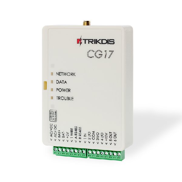 CG17, 2G, GSM გადამცემი, საკონტროლო პანელი
